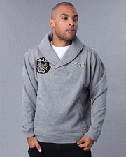 Buy Coogi Castle Shawl Collar Pullover Sweatshirt