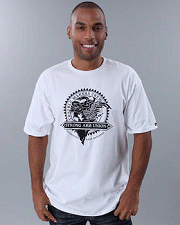Buy Crooks Castles Castle Strong Arm Union Tee Shirt